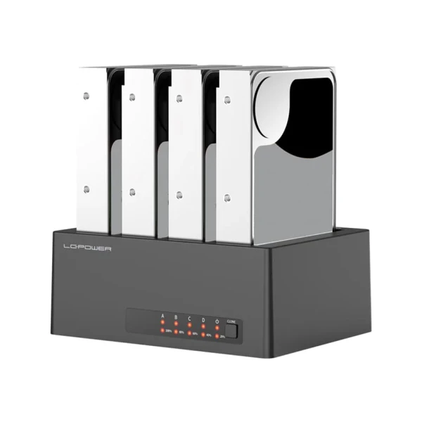 HDD Docking station USB 3.2 4xSSD/HDD  LC-DOCK-U3-4B-V2 Beli