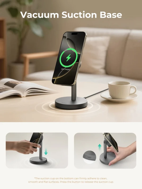 Aukey Bežični magnetni punjač AUKEY LC-MC111 Qi2.2 MegFusion 25W