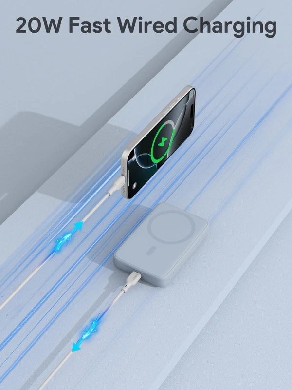 Aukey Power Bank AUKEY PB-MS04 20W MagFusion 10000Mah Wireless