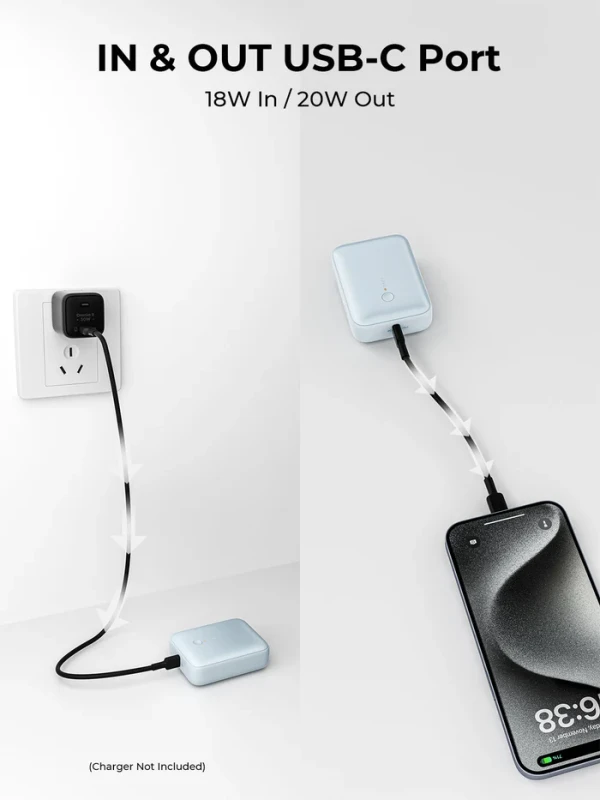 Aukey Power Bank AUKEY PB-Y55 Fast 22.5W 10000Mah Spark Mini