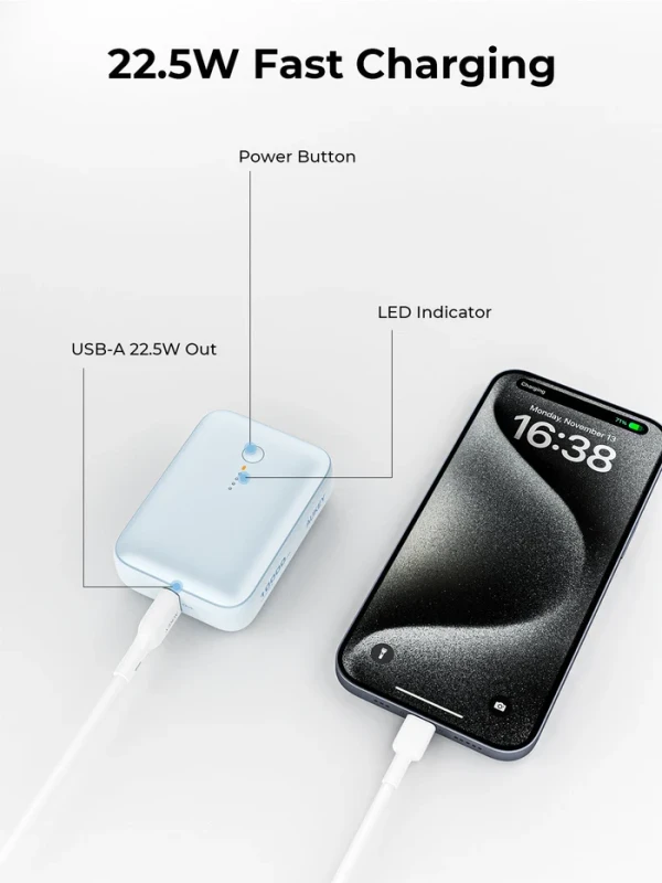 Aukey Power Bank AUKEY PB-Y55 Fast 22.5W 10000Mah Spark Mini