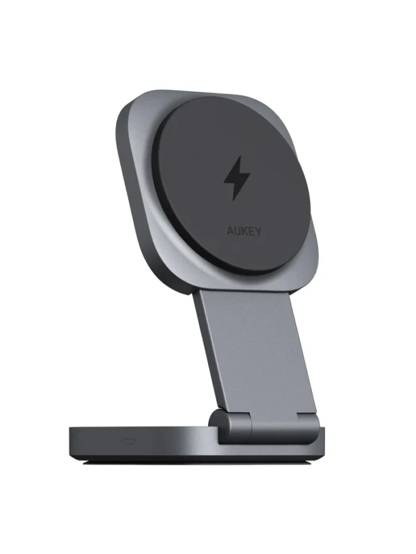 Aukey Bežični magnetni punjač za brzo punjenje AUKEY LC-MC211 2-u-1 Qi2 25W