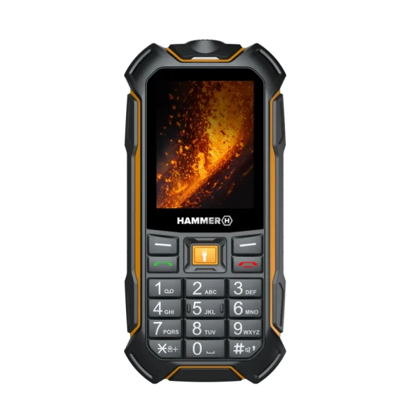 Mobilni telefon Hammer Boost 2  LTE Black IP68 & IP69K