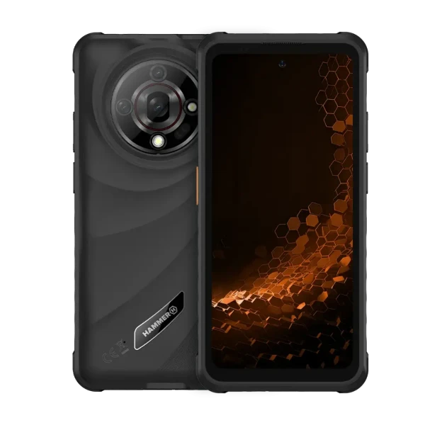 Mobilni telefon Hammer IRON 6 5G 6GB/128GB Black IP69K