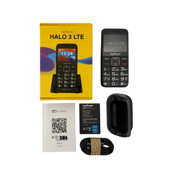 myPhone Mobilni telefon Halo 3 LTE Black