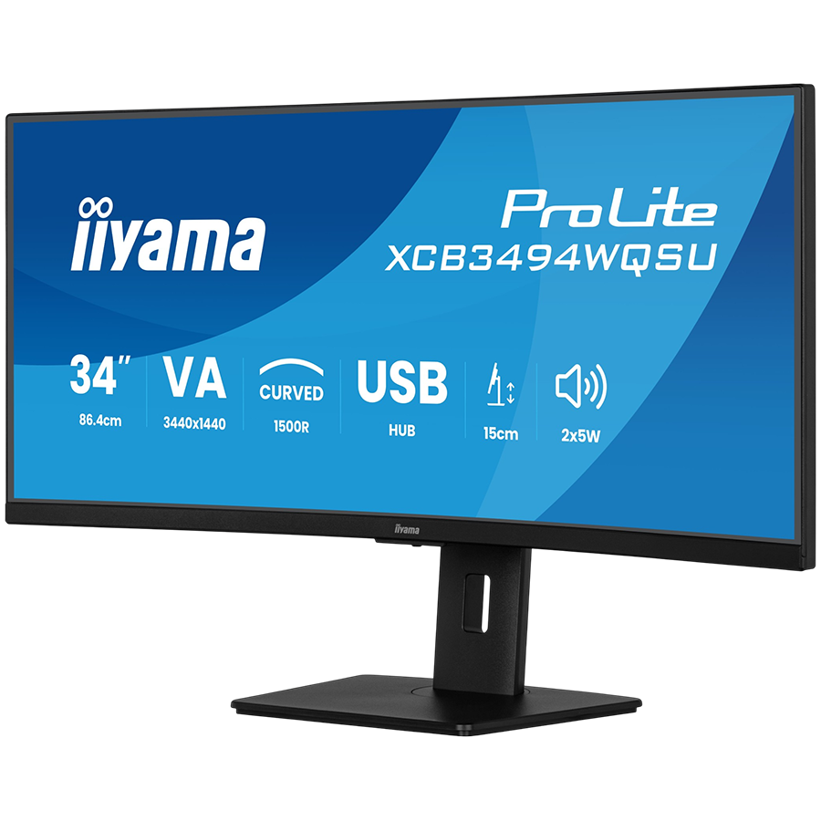 Iiyama XCB3494WQSU-B1 LED monitor curved 34 UWQHD