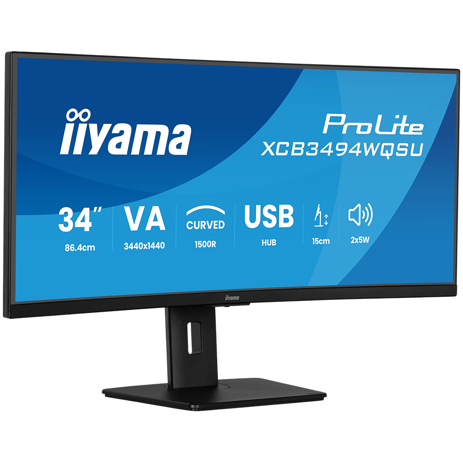 Iiyama XCB3494WQSU-B1 LED monitor curved 34 UWQHD