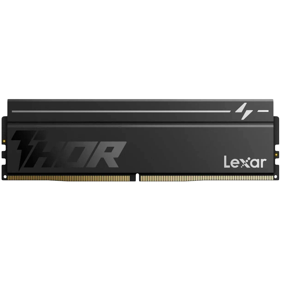 Lexar THOR 2.0 8GB DDR5 6000 CL38 1.3V Memory with heatsink, Single pack, Black Color