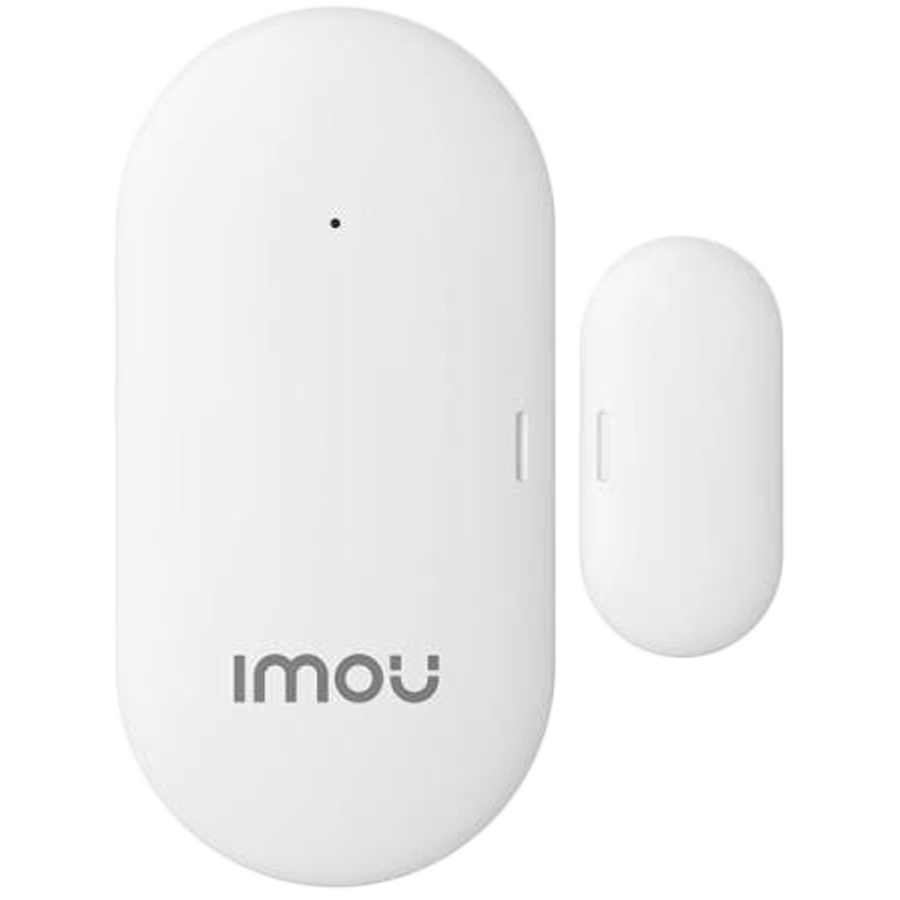 IMOU smart door window sensor ZD1, wireless frequency 433MHz, motion distance 25-45mm, powered by 1x CR123A battery with up to 3 years battery life