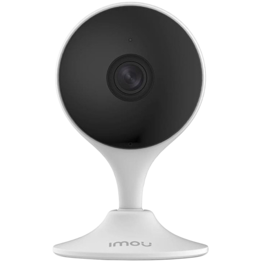 Cue 2, 3 MP resolution, 1/2.7 inch progressive CMOS sensor, ICR, H.265 H.264 video compression, up to 25 fps, 2.8 mm lens, field of view 112 deg H, 58 deg V, 131 deg D, night vision IR up to 10 m, 2.4 GHz Wi Fi, MicroSD up to 256 GB, built in mic/spe
