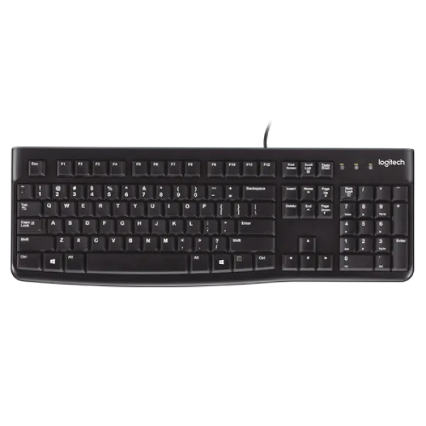 Tastatura USB Logitech K120 US Black 920-002508