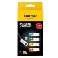USB Flash Intenso 32GB Basic Line USB2.0 3503585 pakovanje 5kom.