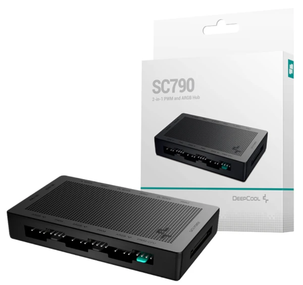 DeepCool HUB DeepCool 6 Ports x 4Pin PWM, R-SC790-BKNSNN-G