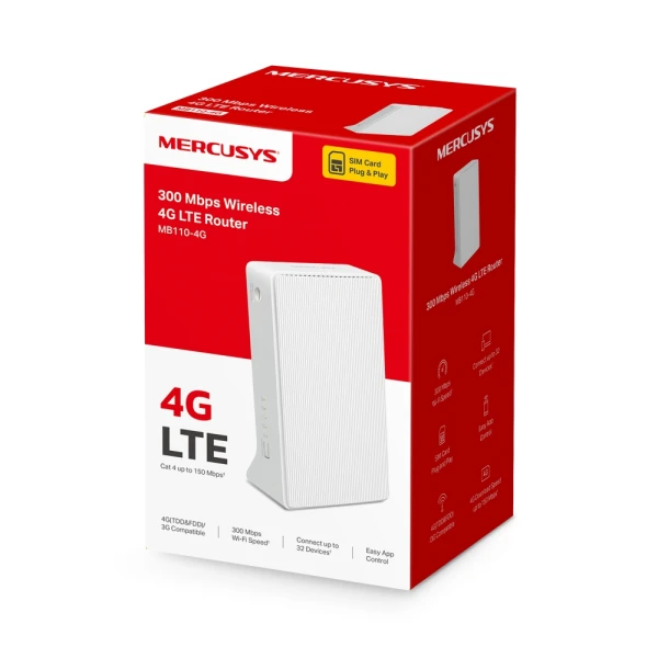 Mercusys MB110-4G Router N300 LTE