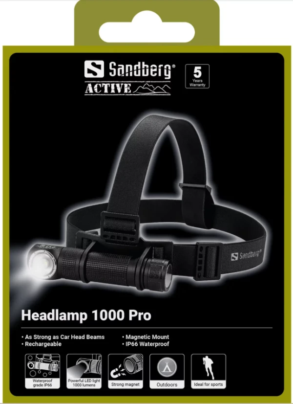 Sandberg 421-36 Headlamp 1000 Pro
