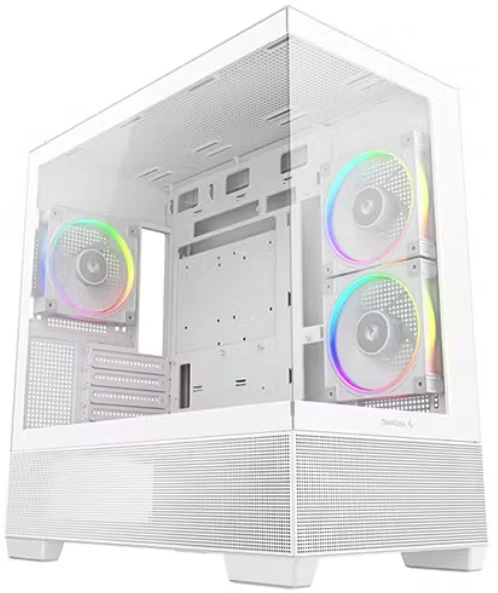 DeepCool Kućište  DeepCool CG380 3F WH, R-CG380-WHAGM3-G