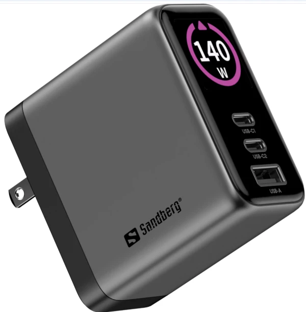 Sandberg Travel Charger PD140W Display 441-72