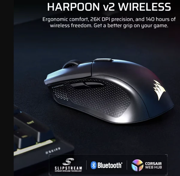 Corsair Miš Wireless gaming HARPOON v2 CH-9311110-WW