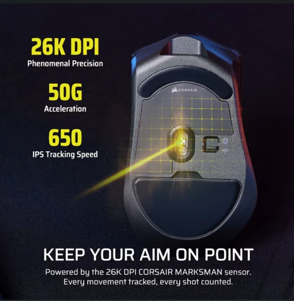 Corsair Miš Wireless gaming HARPOON v2 CH-9311110-WW