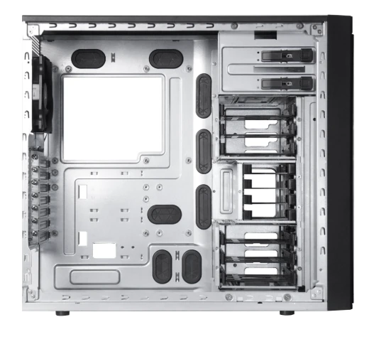 Chieftec Kuciste Chieftec BW-01B-OP UNI Series, Crni
