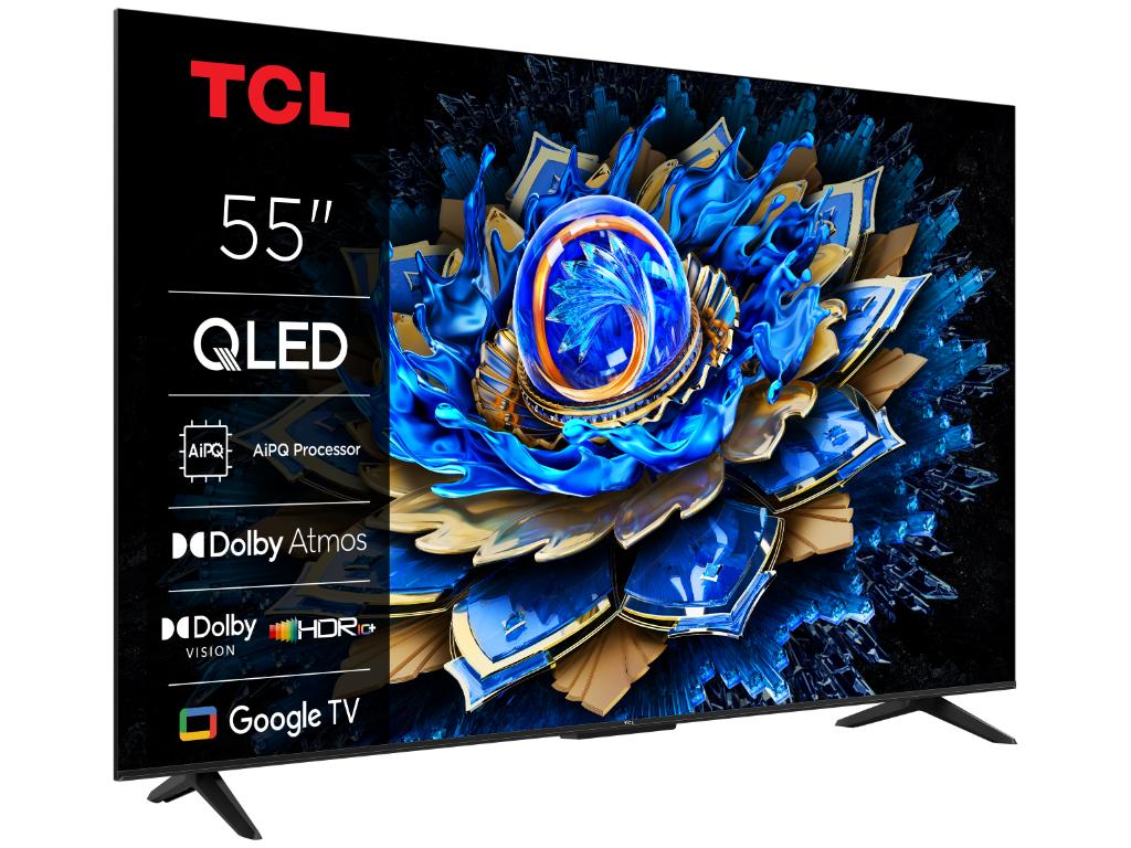 Televizor TCL 55T69C/QLED/55"/4K UHD/60Hz/Google TV/crna