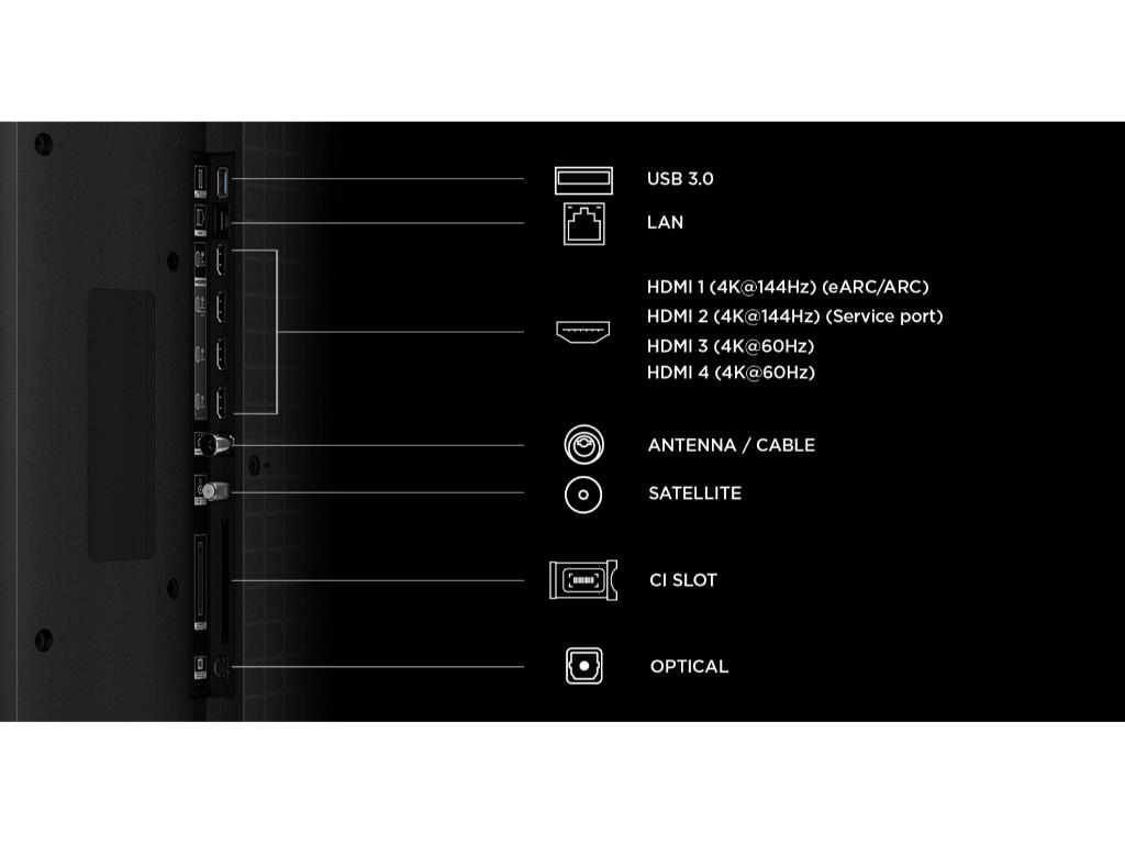 Televizor TCL 65C7L/SQD-MiniLED/65"/4K UHD/144Hz/Google TV/Bang&Olufsen/crna
