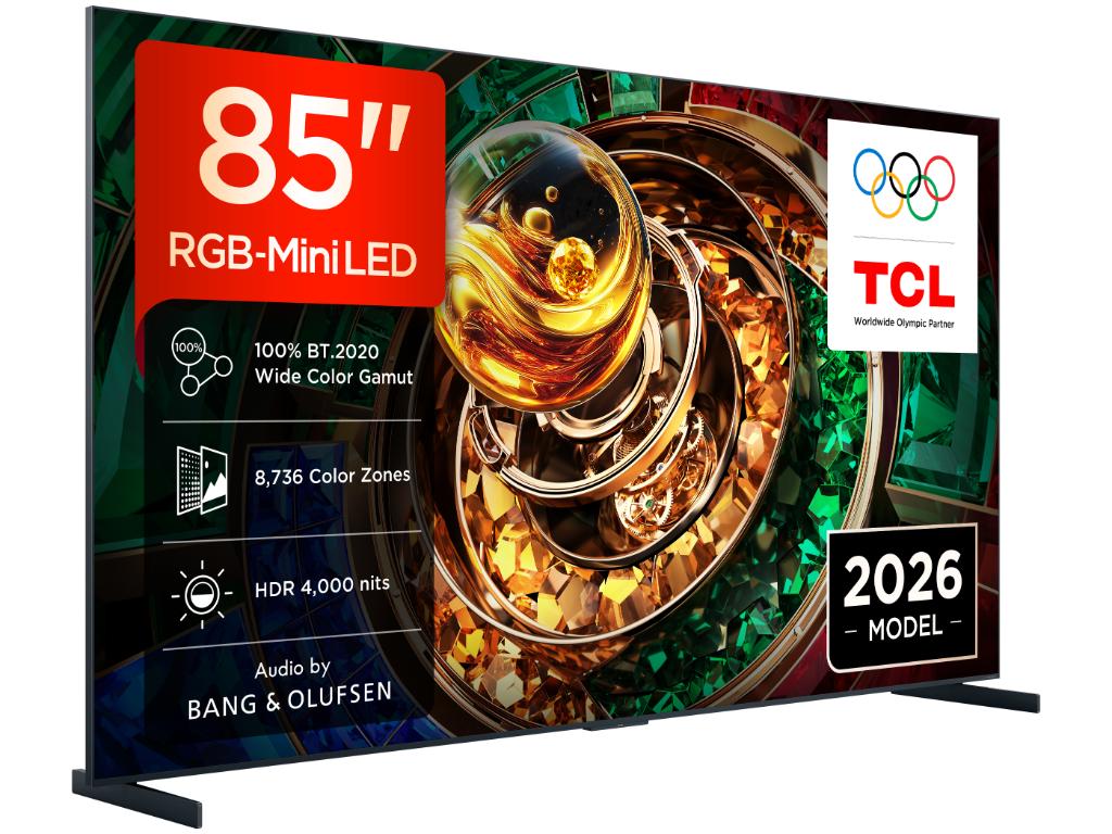 TCL Televizor 85RM9L, 85" RGB- Mini LED, 4K UHD, 144Hz, Google TV