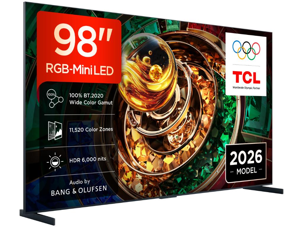 TCL Televizor 85RM9L, 85" RGB- Mini LED, 4K UHD, 144Hz, Google TV