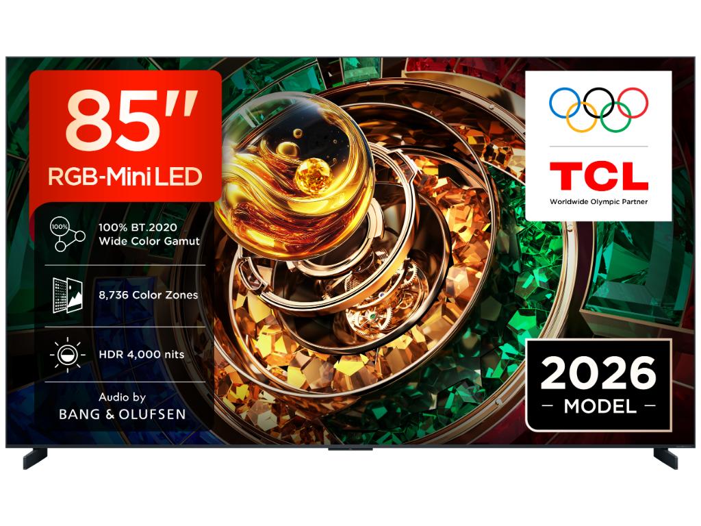 TCL Televizor 85RM9L, 85" RGB- Mini LED, 4K UHD, 144Hz, Google TV