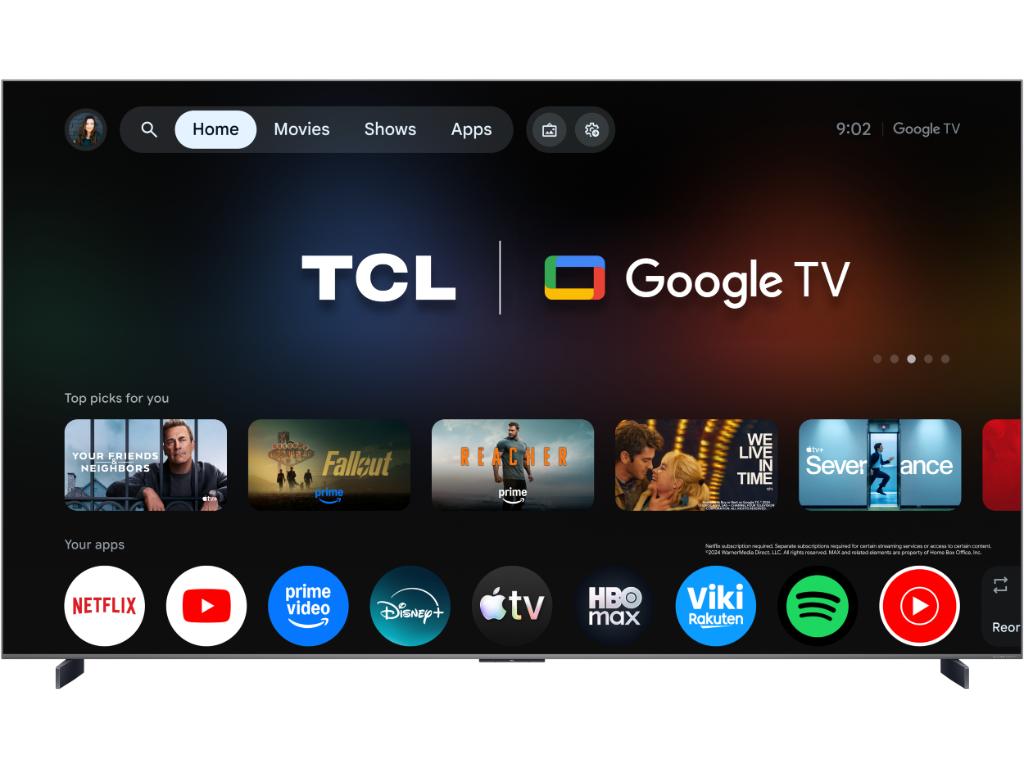 TCL Televizor 98C8L, 98" LED, 4K UHD, 144Hz, Google TV
