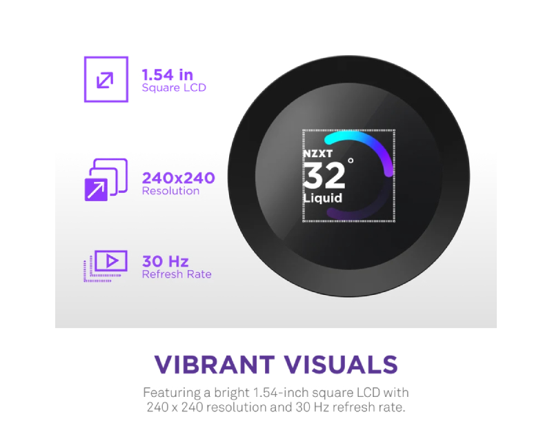 NZXT Kraken Plus 360 V2 vodeno hlađenje crno (RL-KN360-B2)