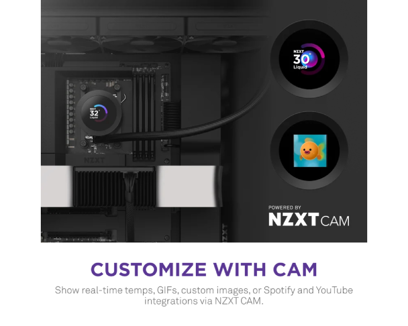 NZXT Kraken Plus 360 V2 vodeno hlađenje crno (RL-KN360-B2)