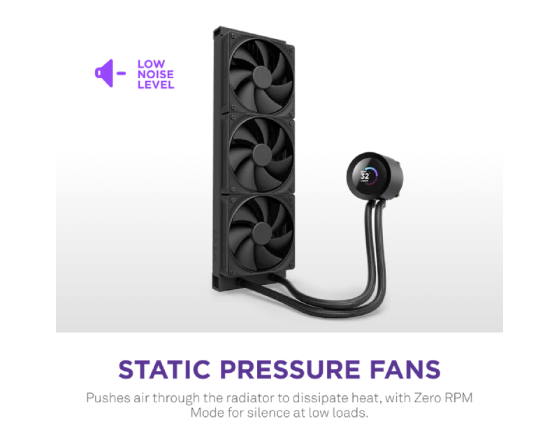 NZXT Kraken Plus 360 V2 vodeno hlađenje crno (RL-KN360-B2)