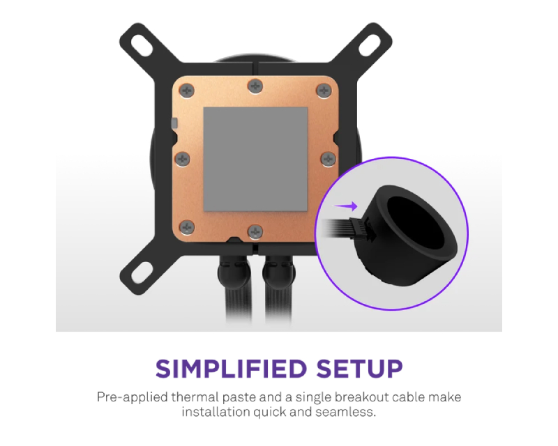 NZXT Kraken Plus 360 V2 vodeno hlađenje crno (RL-KN360-B2)