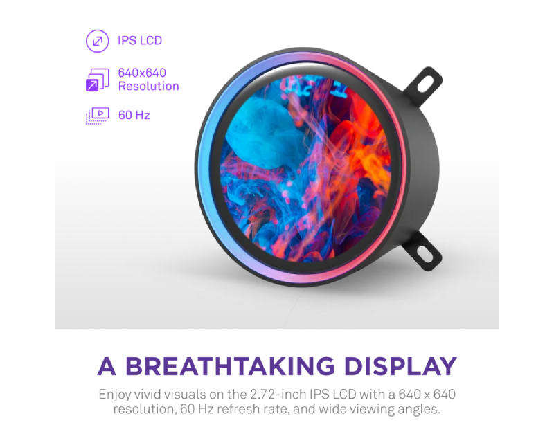 NZXT Kraken Elite 420 RGB V2 vodeno hlađenje crno (RL-KR42E-B2)