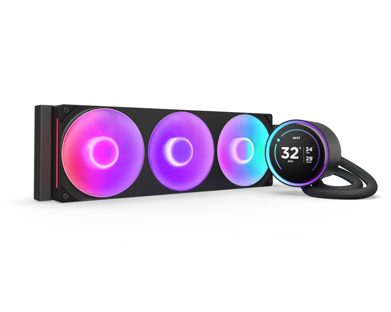 NZXT Kraken Elite 420 RGB V2 vodeno hlađenje crno (RL-KR42E-B2)