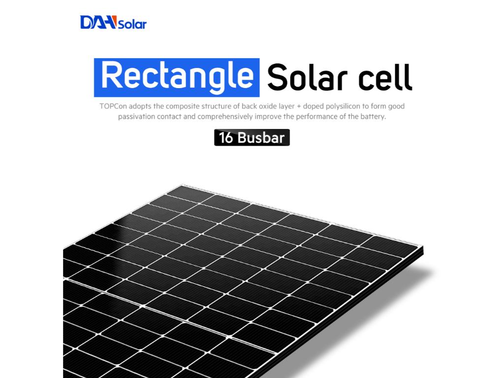 PV modul DAH Solar,475W,48Z20/DG/FS(BW),N Tip,1000mm