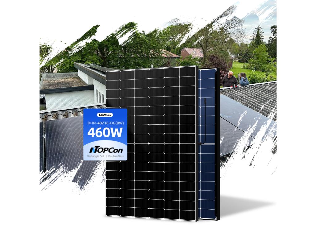 PV modul DAH Solar,475W,48Z20/DG/FS(BW),N Tip,1000mm