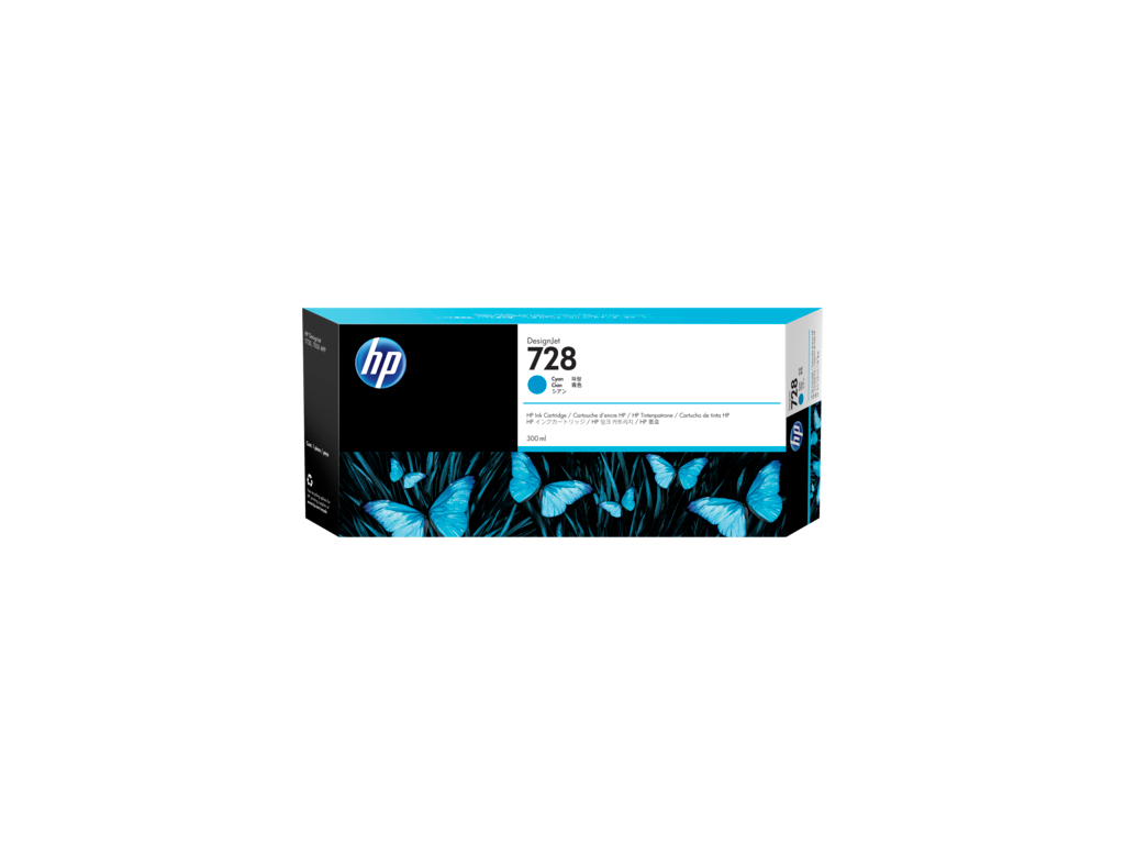 Kertridž HP 728 300ml/plava