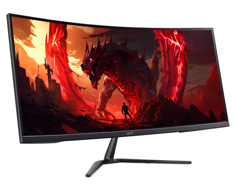 Acer Nitro ED340CURJ0BMIIPX Gaming Monitor 34 inča, UWQHD, 120Hz