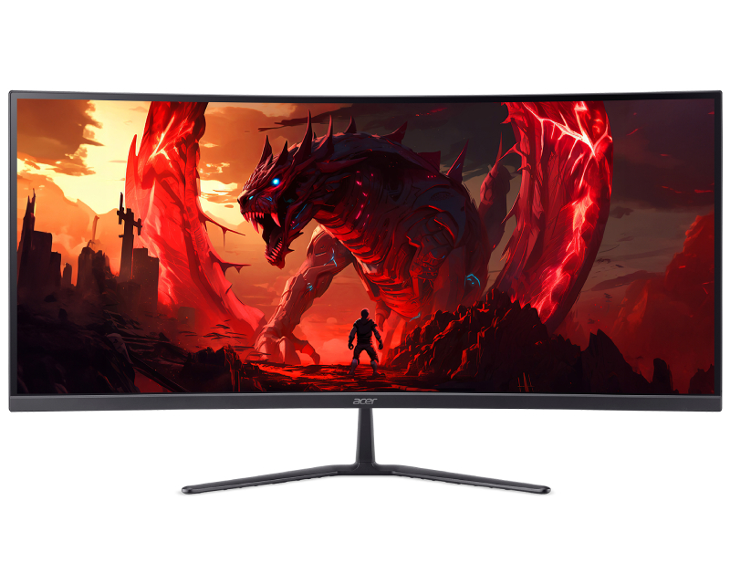 Acer Nitro ED340CURJ0BMIIPX Gaming Monitor 34 inča, UWQHD, 120Hz