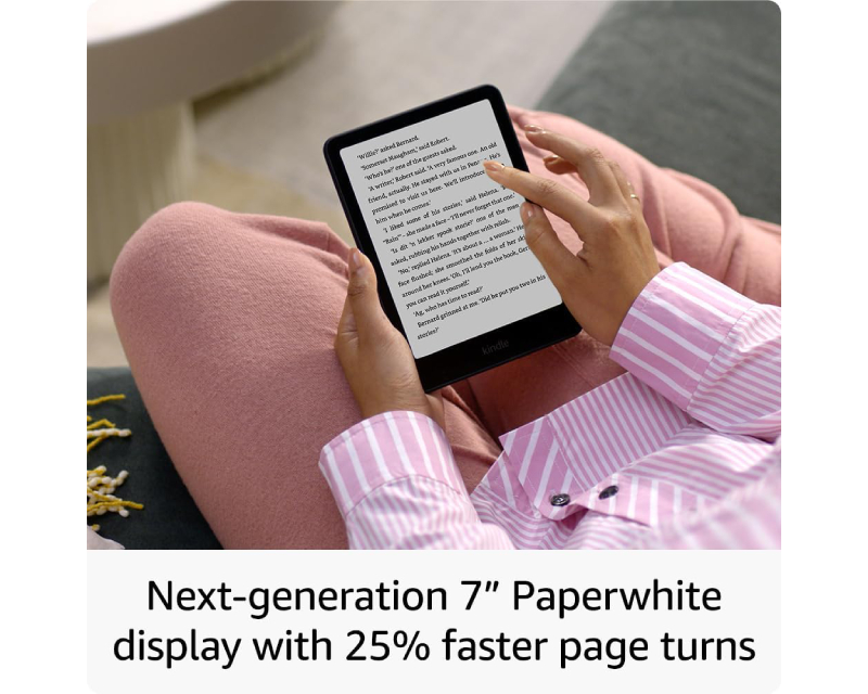 Tablet 7 Amazon Kindle Paperwhite Signature edition black