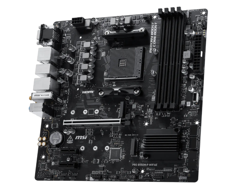 MSI PRO B550M-P WIFI6E matična ploča