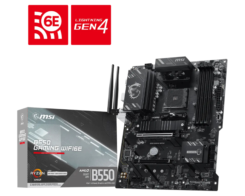 MSI B550 GAMING WIFI6E matična ploča