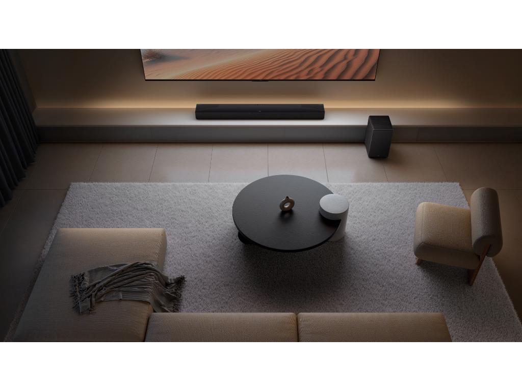Soundbar TCL Q75HE/Wireless SW/DTS:X/Dolby Atmos/620W/96dB/AI sonic/crna