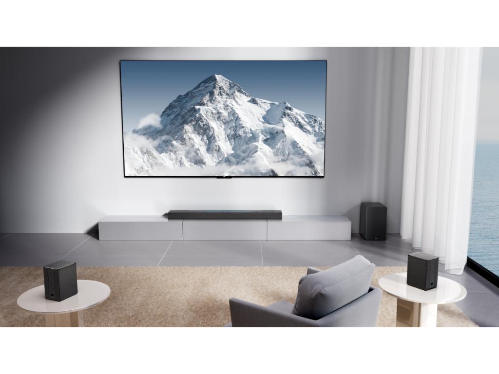 Soundbar TCL Q85H PRO/Wireless SW+STL/DTS:X/Dolby Atmos/860W/96dB/AI sonic/crna