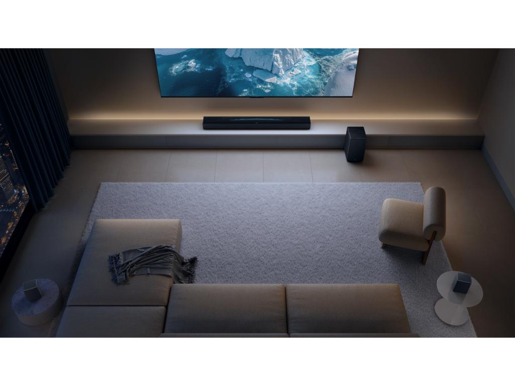 Soundbar TCL Q85H PRO/Wireless SW+STL/DTS:X/Dolby Atmos/860W/96dB/AI sonic/crna