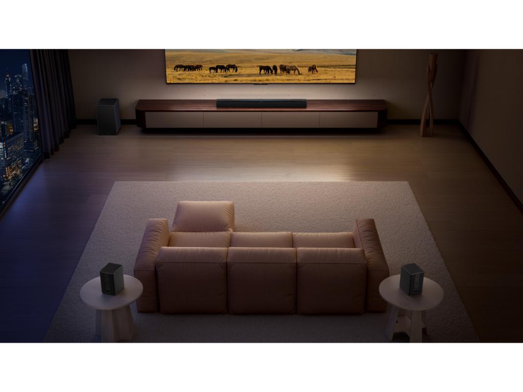 Soundbar TCL Q85H PRO/Wireless SW+STL/DTS:X/Dolby Atmos/860W/96dB/AI sonic/crna