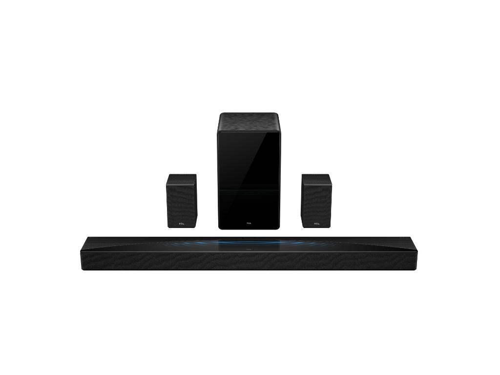 Soundbar TCL Q85H PRO/Wireless SW+STL/DTS:X/Dolby Atmos/860W/96dB/AI sonic/crna