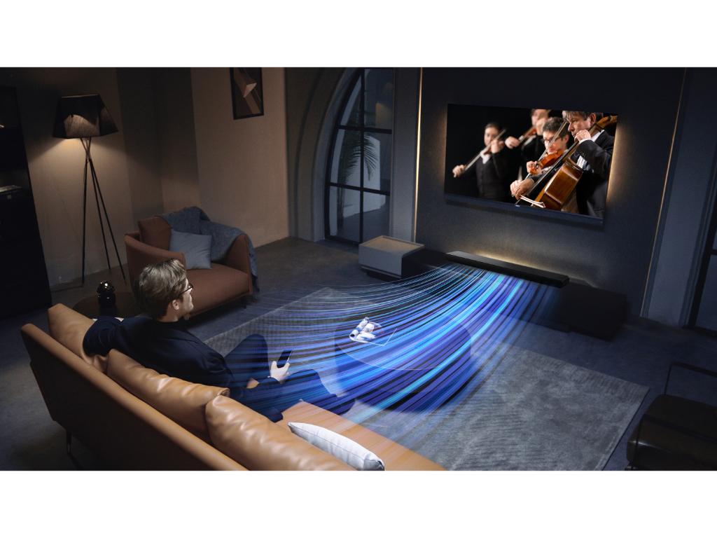 Soundbar TCL S45HE/DTS Virtual:X/Dolby Atmos/100W/98dB/AI sonic/siva